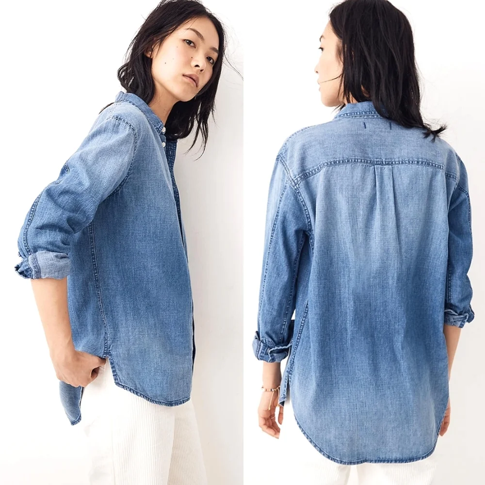 Madewell | Ex-Boyfried Chambray Shirt